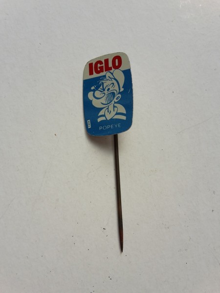 Iglo Popeye Anstecknadel