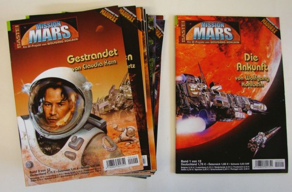 Mission Mars (Bastei) Nr. 1-12 kpl. (Z2-3)