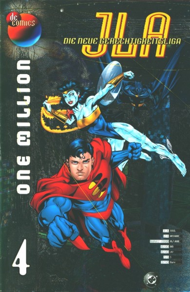 JLA (Dino, Gb.) Variant Nr. 24 (One Million Nr. 4)