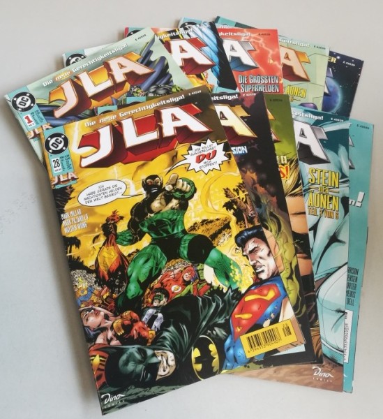 Paket 3770 10 verschiedene JLA (Dino, Gb.) (Z0-2)