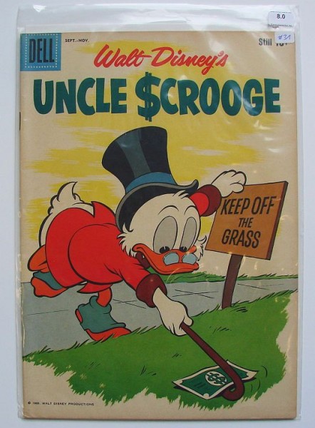 Uncle Scrooge Nr.31 Graded 8.0