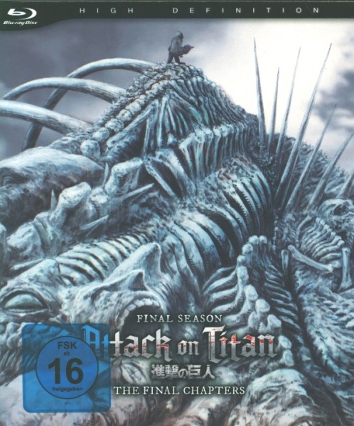 Attack on Titan Final Season: The Finale Chapter Staffel 4 Blu-ray