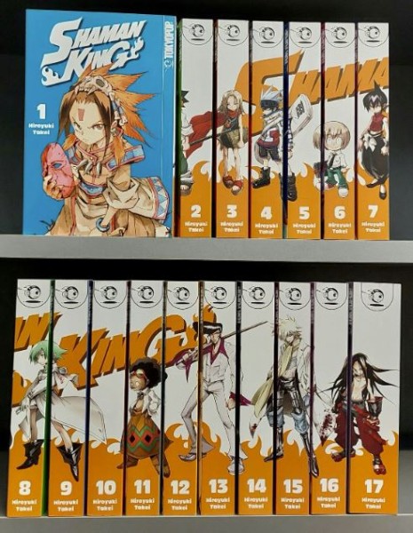 Shaman King 2in1 (Tokyopop, Tb.) Nr. 1-17 kpl. (neu)