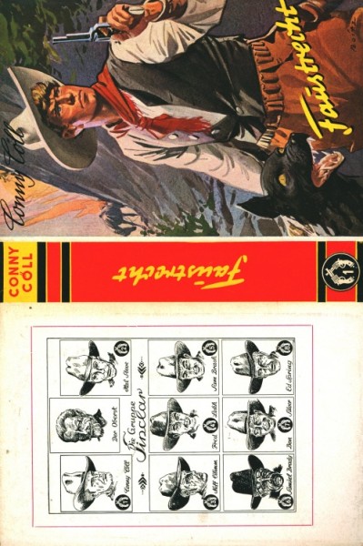 Conny Cöll Leihbuch SU Faustrecht (Conny Cöll-Verlag) nur Schutzumschlag