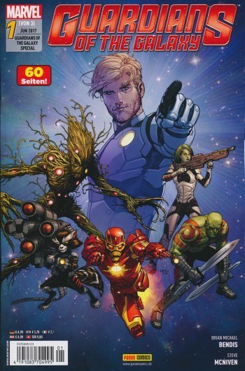 Guardians of the Galaxy Special (Panini, Gb., 2017) Nr. 1-3 kpl. (Z1)