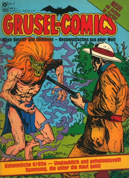 Grusel-Comics (Condor, GbÜ.) Nr. 1-7