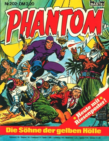 Phantom (Bastei, GbÜ.) Nr. 201-238