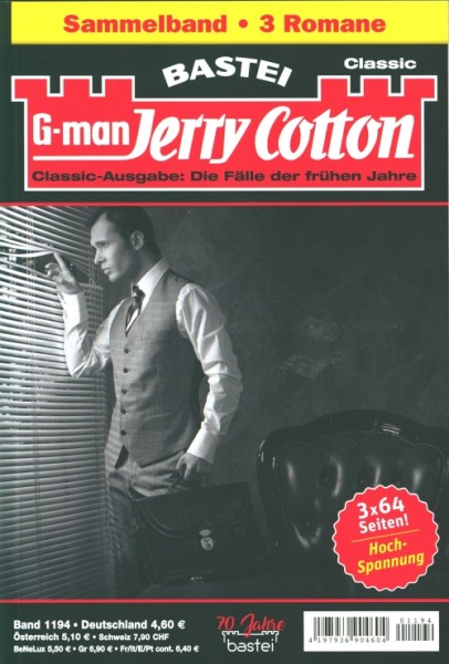 Jerry Cotton Classic Sammelband 1194