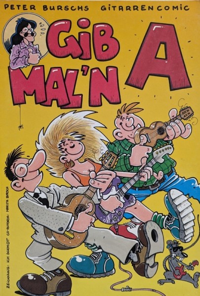 Peter Burschs Gitarrencomics (Achterbahn, Br.) Gib mal'n A