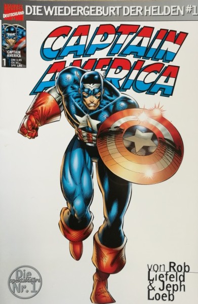 Wiedergeburt der Helden (Marvel, Gb.) Captain America Nr. 1-13 kpl. (Z1-2)