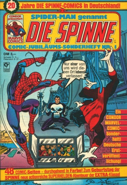 Spinne Comic-Jubiläums-Sonderheft (Condor, Gb.) Nr. 1-2