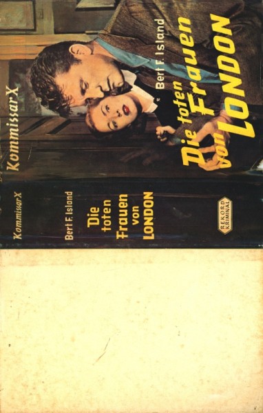 Kommissar X Leihbuch SU Toten Frauen von London (Rekord) nur Schutzumschlag