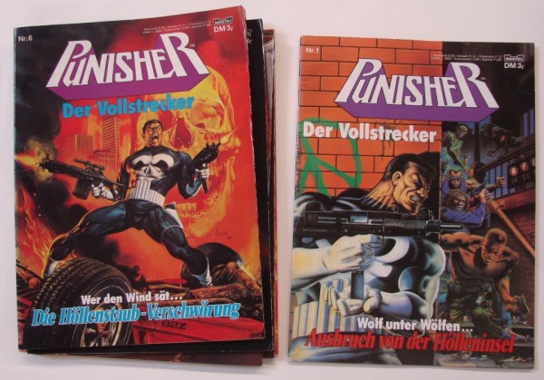 Punisher (Bastei, GbÜ.) Nr. 1-6 kpl. (Z2)