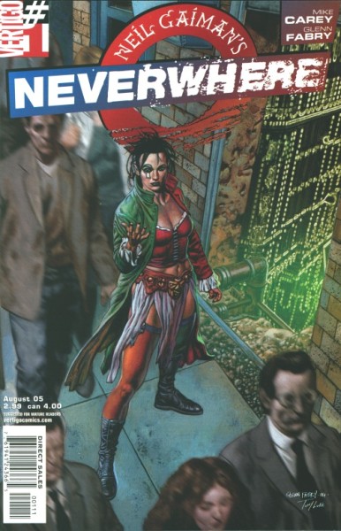 Neil Gaiman's Neverwhere 1-9 kpl. (Z1)