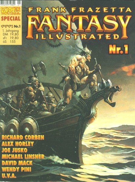 Schwermetall Special (Alpha, Br.) Nr. 1 (Frank Frazetta Fantasy Illustrated)