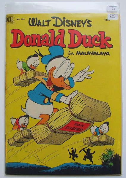 Donald Duck (Four Color) Nr.394 Graded 2.0
