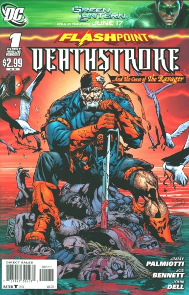 Flashpoint (2011) Deathstroke 1-3 kpl. (Z1)