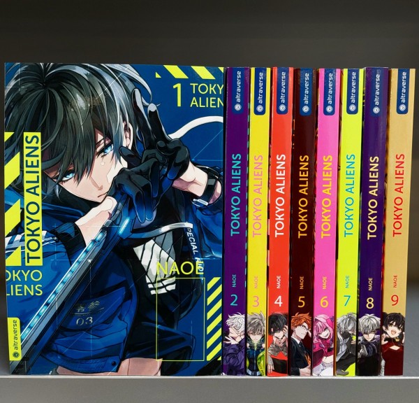 Tokyo Aliens (Altraverse, Tb.) Nr. 1-9 zus. (neu)