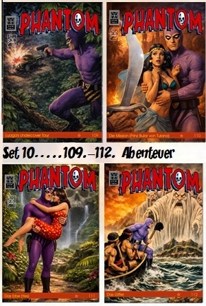 Phantom 109.-112. Abenteuer Hefte (11/26)