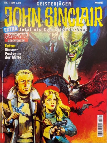 Extra Gespenster Geschichten (Bastei, GbÜ.) Nr. 1-3