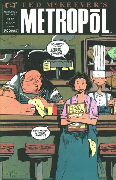 Ted McKeever`s Metropol 1-12