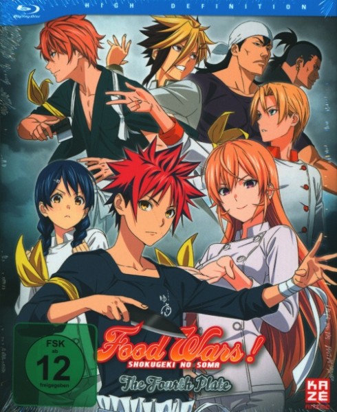 Food Wars! The Fourth Plate - Staffel 4 Vol. 1 Blu-ray mit Sammelschuber