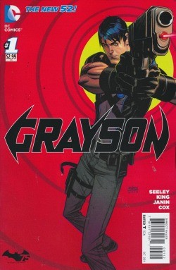 Grayson (2014) 2nd Printing Variant Cover 1
