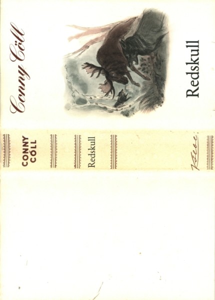 Conny Cöll Leihbuch ND SU Redskull (Kölbl) Nachdruck nur Schutzumschlag