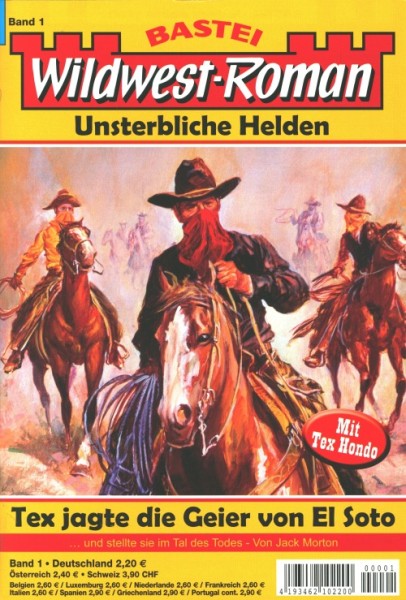 Bastei Wildwest-Roman (Bastei, 2022) Neuauflage Nr. 1-4