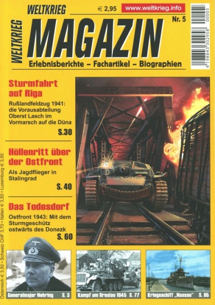 Weltkrieg Magazin (Mediavari) Nr. 1-74
