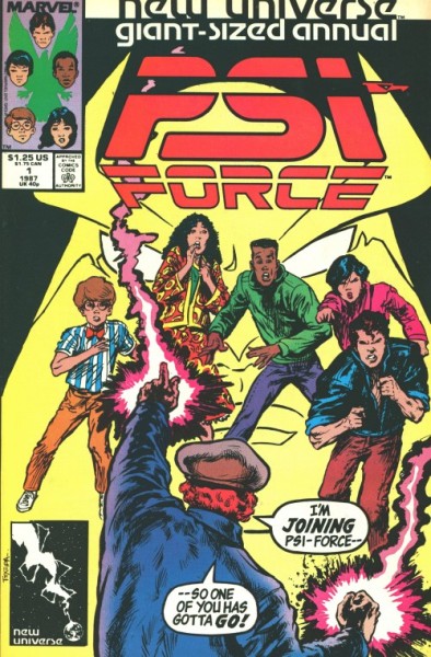 PSI-Force (1986) Annual 1