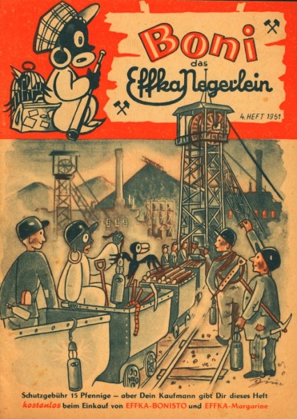 Boni das Effka Negerlein 1951 Nr. 1-25 Jugendzeitschrift