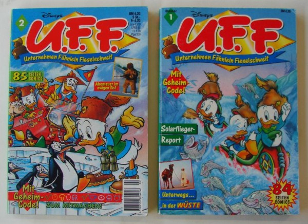 U.F.F. (Ehapa, Tb.) Nr. 1-18