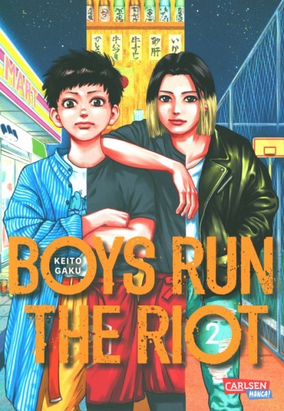 Boys run the Riot 2