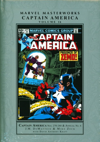 Marvel Masterworks (2003) Captain America HC Vol.16