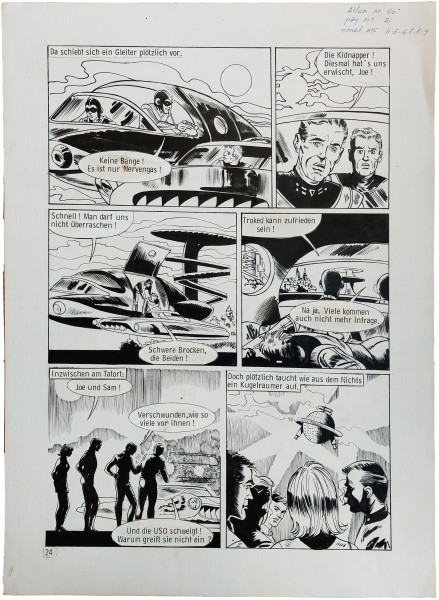 Originalzeichnung (1585) Atlan