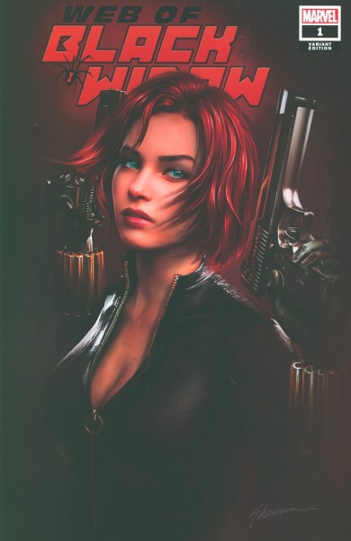 Web of Black Widow (2019) Shannon Maer Variant Cover 1