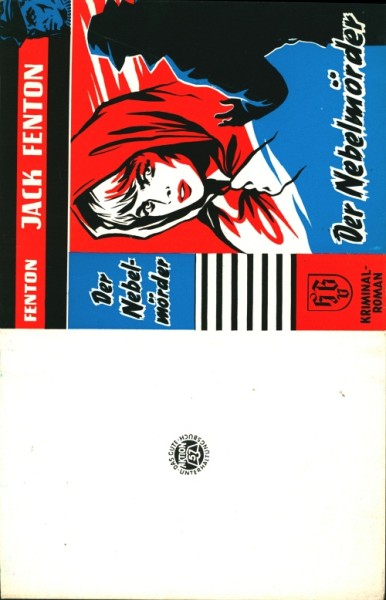 Jack Fenton Leihbuch SU Nebelmörder (Borgsmüller) nur Schutzumschlag