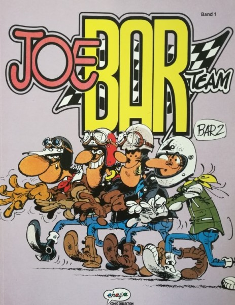 Joe Bar Team (Ehapa, Br.) Alte Auflage Nr. 1-4 kpl. (Z0-2)