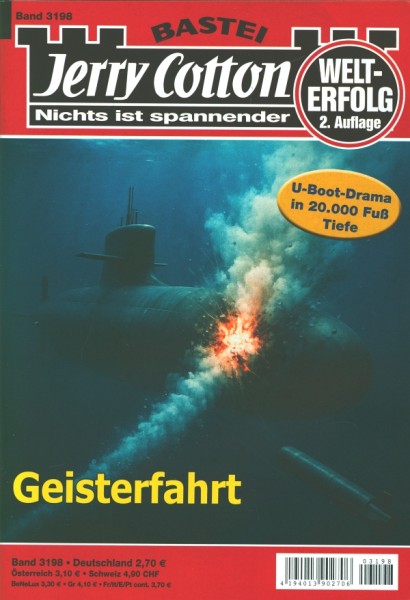 Jerry Cotton 2. Auflage 3198