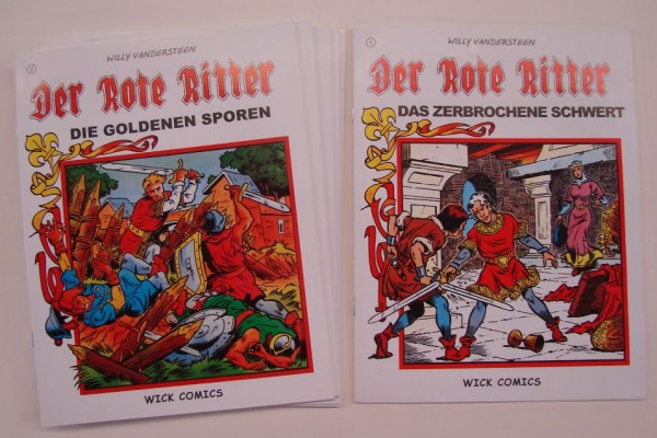 Rote Ritter (Wick, GbÜ.) Nr. 1-59 kpl. (Z1)