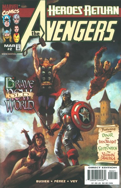 Avengers (1998) Ray Lago Variant Cover 2
