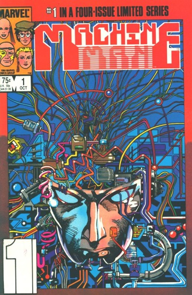 Machine Man (1984) 1-4 kpl. (Z1-)