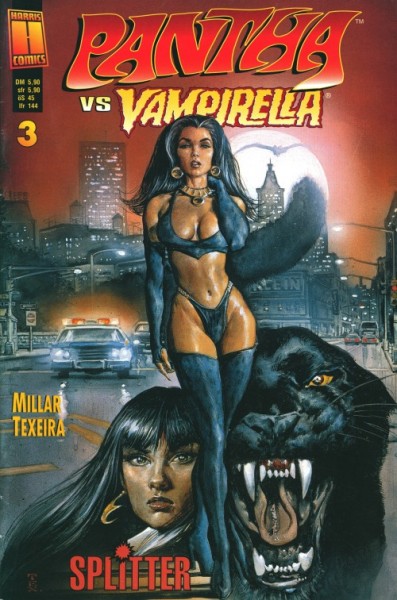 Vampirella (Splitter, Gb.) Kioskausgabe Nr. 1-17 kpl. (Z1-2)