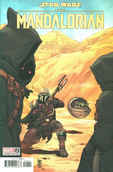 Star Wars: The Mandalorian (2022) Giuseppe Camuncoli Variant Cover 2