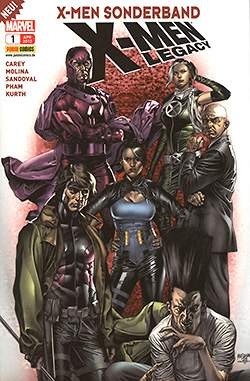 X-Men Sonderband: X-Men Legacy (Panini, Br.) Nr. 1-5 kpl. (Z1-2)