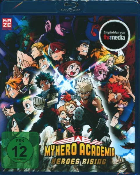 My Hero Academia The Movie: Heroes Rising Blu-ray