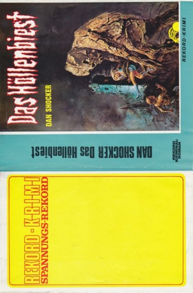 Shocker, Dan Leihbuch SU Höllenbiest (Rekord) nur Schutzumschlag