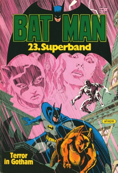 Batman Superband (Ehapa, Br.) 1.Auflage Nr. 1-23 kpl. (Z0-2)