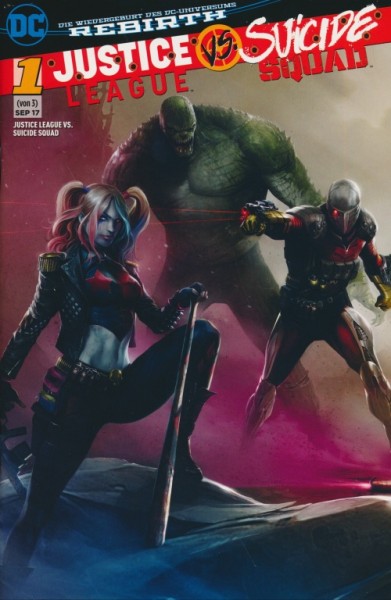 Justice League vs Suicide Squad (Panini, Gb.) Variant Cover A (Mattina) Nr. 1 Variant